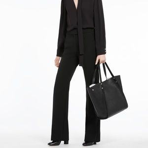 NWT Marella Zaza Black Flared Trousers Size 6